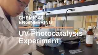 UV Photocatalysis Experiment [upl. by Suirtimid844]