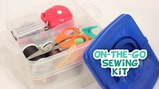 OnTheGo Sewing Kit Idea  Whitney Sews [upl. by Assisi333]