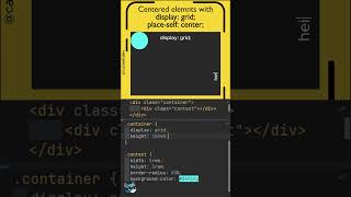 How to center a div css grid cssgrid [upl. by Vincenty221]
