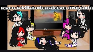 React to Godzilla Battle royale Part 2 FINAL Battle [upl. by Weylin]