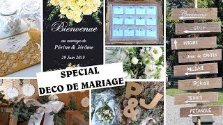 FABRIQUER SES DECORATIONS DE MARIAGE [upl. by Neerehs285]