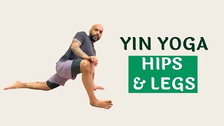 Yin Yoga for Hips amp Legs  Yin Yoga for Runners amp Athletes  25 Minute Fascia Release [upl. by Nylassej346]