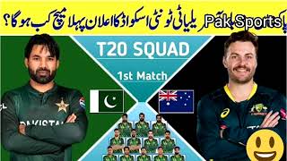 Pakistan vs Australia T20 Servies Schedule 2024  Pak Sports 🏏 Pak vs aus [upl. by Burhans235]