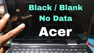 All Types Acer Laptop Screen Black Blank Screen Problem Solved For One Shortcut KeyMacnitesh2024 [upl. by Aehsal739]