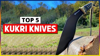 Best Kukri Knives In 2024  Top 5 Kukri Knife Review [upl. by Yecats]