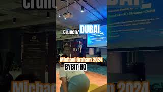 Michael Graham 2024 Bybit HQ Dubai Thanks for video Larisa Bekasova CBDO CrunchDubaicom [upl. by Bound]