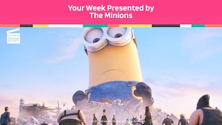 Your Week Presented By The MINIONS  Cartoon For Kids [upl. by Artinak]