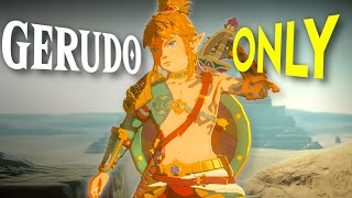 Can you BEAT Tears of the Kingdom using ONLY Gerudo Gear [upl. by Ardnaik954]