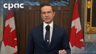 Pierre Poilievre says Conservatives will not support GST pause – November 28 2024 [upl. by Bryna]