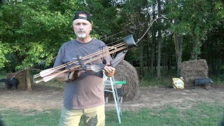 2 PERFECTLY TUNED LIGHT POUNDAGE RECURVE BOWS [upl. by Sibelle]