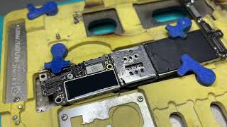 Como quitar lector de sim de iPhone 7Microsoldadura iphonerepair [upl. by Emanuel]