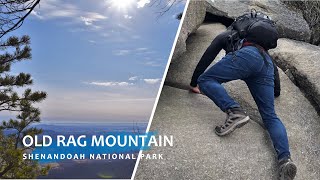 Epic Hike Old Rag Mountain  Shenandoah National Park  Rock Scramble [upl. by Adyela611]