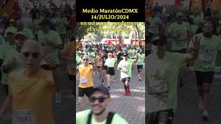 MEDIO MARATÓN CDMX 2024 [upl. by Gibbons]