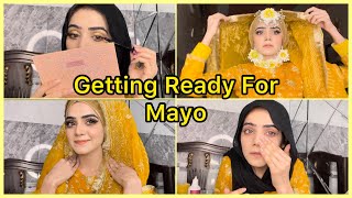 Getting Ready For Mayo Or Ubtan  Bride To be  Dietitian Aqsa  Part 1 [upl. by Darcy586]