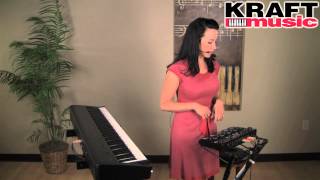 Kraft Music  Boss RC505 Loop Station Demo with Angela Sheik [upl. by Swanson569]