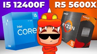 Ryzen 5 5600X VS Intel i5 12400F 🤯🔥  ¿CUÁL COMPRAR [upl. by Nnahgiel]