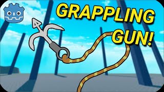 How to make a GRAPPLING GUN  HOOK in Godot 4 Tutorial [upl. by Devon]