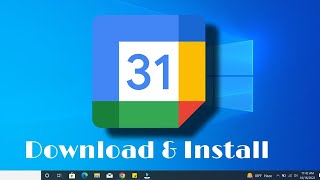 How To Install Google Calendar In Windows 11 [upl. by Torrell]