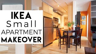 Tiny Apartment  IKEA Small Space Decorating  Interior Decorating  eps3 Season 2 [upl. by Sylvan317]