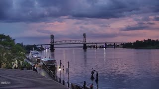 Surfchexcom  Downtown Wilmington NC  Live from the George Restaurant [upl. by Alaunnoif]