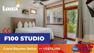 Discover Belize Real Estate  Cozy Studio at Grand Baymen  Only 115000  F100  1st Floor Gem [upl. by Enylecoj]