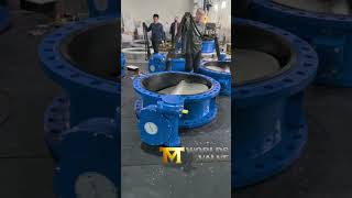 Butterfly Valve machine butterflyvalve valve worldsvalve worlds chinafactory valvefactory [upl. by Steffane]