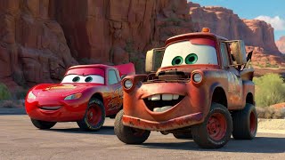 Lightning McQueen and Mater  Preparation for the Race [upl. by Ahsias]