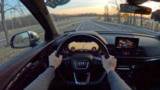 2020 Audi SQ5  POV Test Drive  060 [upl. by Helgeson]