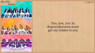 Universe Ticket  Ticket To You Lyrics Video [upl. by Dominique]