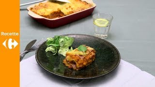 Recette de lasagne automnale jambon potimarron et carottes [upl. by Aldis]