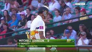 That time The Barmy Army saw off Mitchell Johnson  Ashes 201011 Sydney [upl. by Ru]