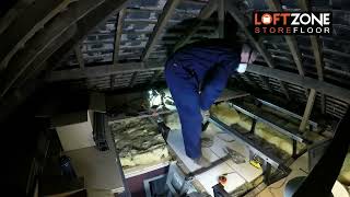 Loft Board Installation Timelapse  How To Install StoreFloor Yourself  LoftZones [upl. by Herbst500]