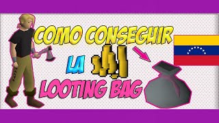 COMO CONSEGUIR O COMPRAR LA LOOTING BAG EN RUNESCAPE OLD SCHOOL MEMBERS 2019 [upl. by Onitselec]