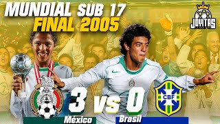 Cuando MÉXICO fue CAMPEÓN del MUNDO contra BRASIL  Mundial SUB 17  Perú 2005 [upl. by Erdna]