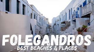 Folegandros Greece SightseeingBest BeachesBest Places [upl. by Auahsoj]