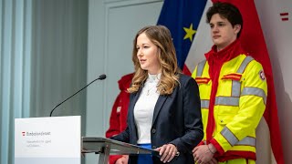 Erste QuartalsZivildienstPressekonferenz [upl. by Cristabel]