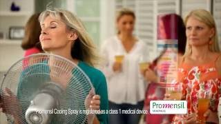 Promensil Cooling Spray  Relief for Hot Flushes amp Night Sweats [upl. by Sello]