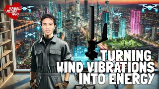 TURNING WIND VIBRATIONS INTO ENERGY DR BARATAS INNOVATION [upl. by Chappell]