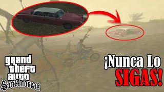 Nunca sigas este COCHE fantasma ROJO en GTA San Andreas [upl. by Sac124]