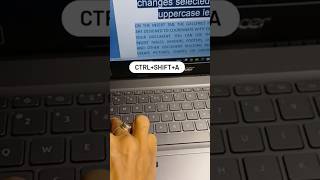 Uppercase and Lowercase in Word ⌨️💻🔥msword windowstips windowstricks [upl. by Leelahk]