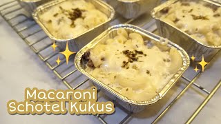 RESEP MPASI Makaroni Schotel Kukus No Bake Macaroni Schotel [upl. by Vanthe808]