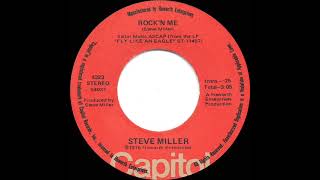 1976 HITS ARCHIVE Rock’n Me  Steve Miller Band a 1 recordstereo 45 [upl. by Lahsiv]