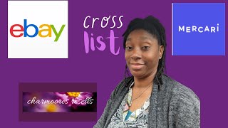 MERCARI HAS A NEW CROSSLISTING TOOL ebay mercariseller [upl. by Yajnas]