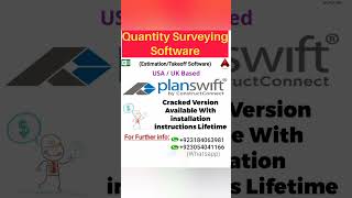 Planswift software download in Cracked Version quantitysurveying quantitysurveyor qs planswift [upl. by Annahtur]