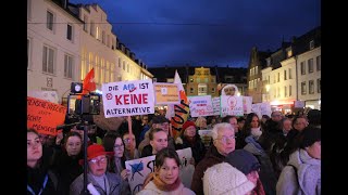 Livestream von der Demonstration gegen Rechts in Dorsten [upl. by Holle]