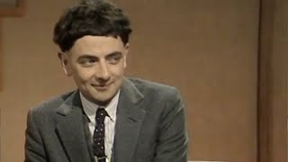 Rowan Atkinson on Wogan talking Blackadder and performing 1983 [upl. by Domela]