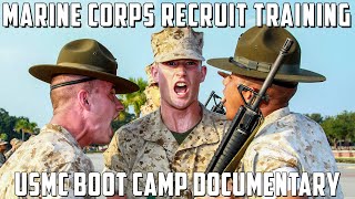 What Marine Recruits Go Through In Boot Camp  Earning The Title  Making Marines on Parris Island [upl. by Norted164]