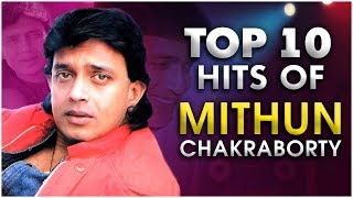 Mithun Chakraborty Top 10 Hit Songs I Best Songs of Mithun Da I Old Hindi Songs  Evergreen Hits [upl. by Stacie]