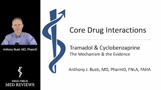 Pharmacology  Tramadol amp Flexeril Drug Interaction [upl. by Ayocal]