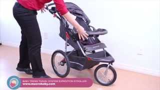 Macrobaby  Baby Trend Expedition Travel System Stroller [upl. by Inah]